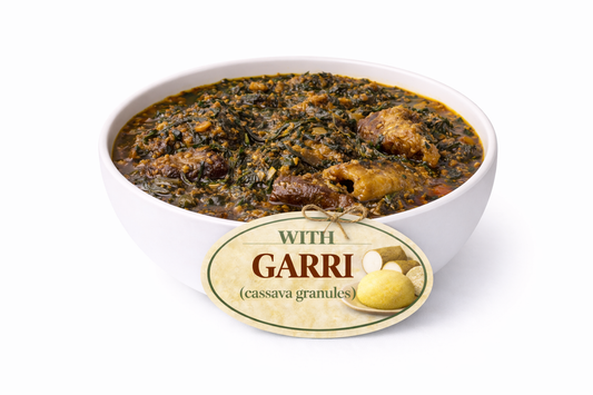 FUFU ToGo™- Edikang Ikong ( Mixed Vegetable ) Soup